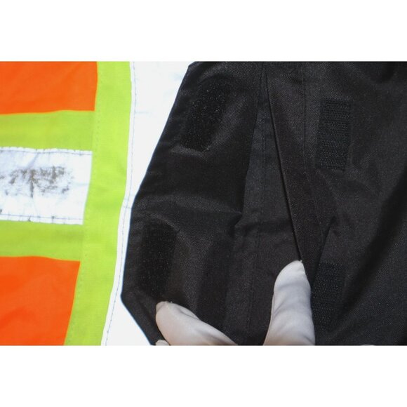 Holmes Workwear Hi-Vis Safety Jacket XL Reflective Waterproof ANSI Workcore - Picture 6 of 11